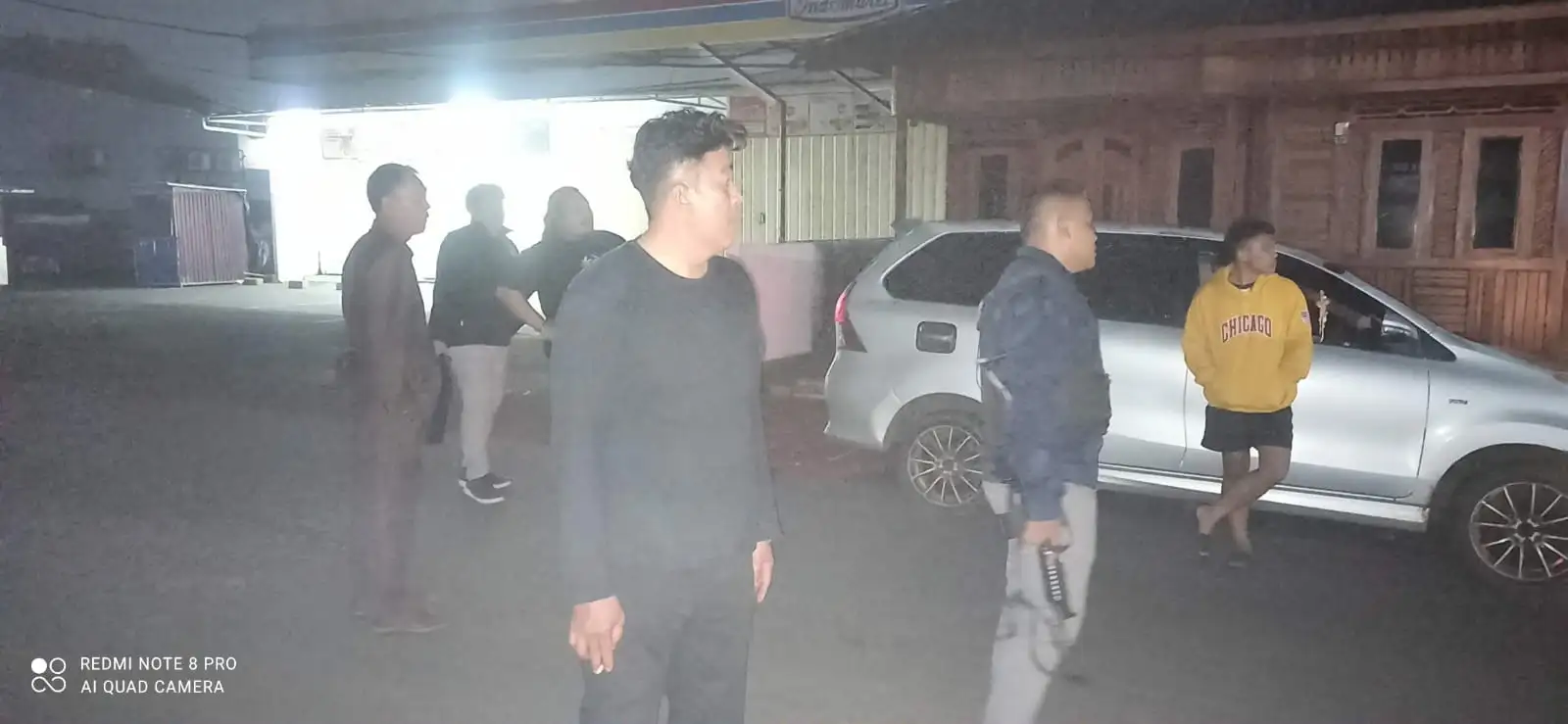 Polsek Kawangkoan Bersama Resmob II Amankan Pok AAM, Cegah Bentrok Antar Pemuda di Kinali